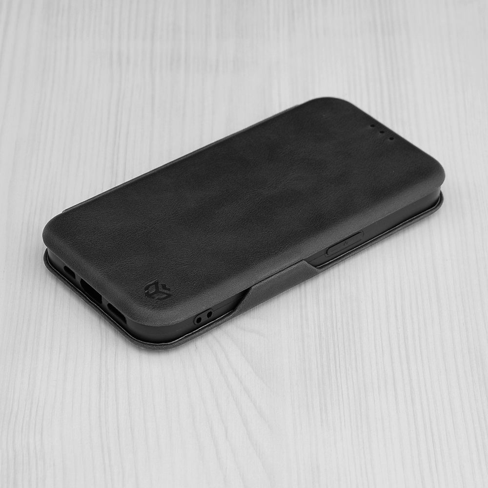 Θήκη για Apple iPhone 15 Plus, Techsuit, Safe Wallet Plus, Μαύρη