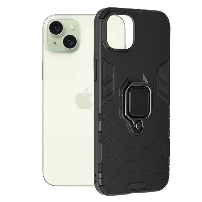 Θήκη για Apple iPhone 15 Plus, Techsuit, Shield, Μαύρη