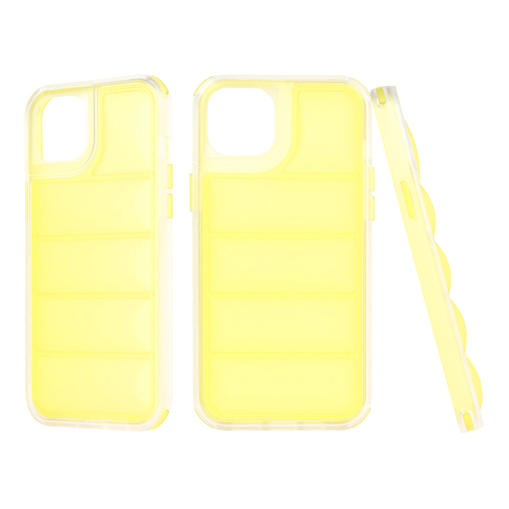 Θήκη για Apple iPhone 15 Plus, Techsuit, Wave Shield, Κίτρινη