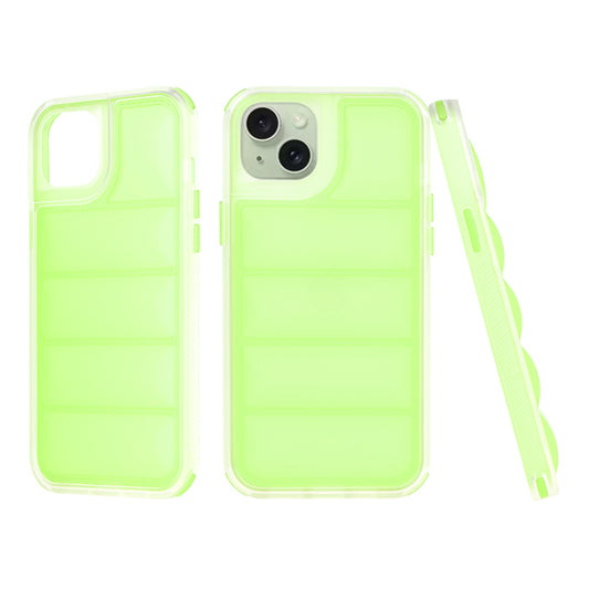Θήκη για Apple iPhone 15 Plus, Techsuit, Wave Shield, Πράσινο