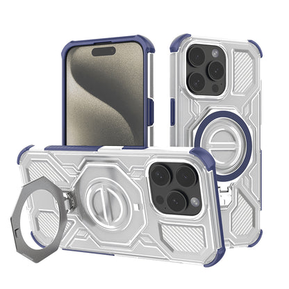 Θήκη για Apple iPhone 15 Pro Max, Techsuit, Carbon Shield Pro, Μπλε