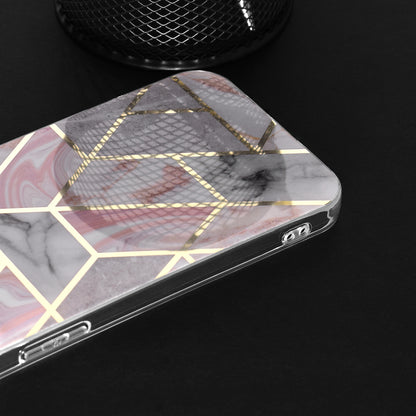 Case for Apple iPhone 15 Pro Max, Techsuit, Marble, Pink