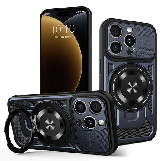 Θήκη για Apple iPhone 15 Pro Max, Techsuit, RuggedCam, Μπλε