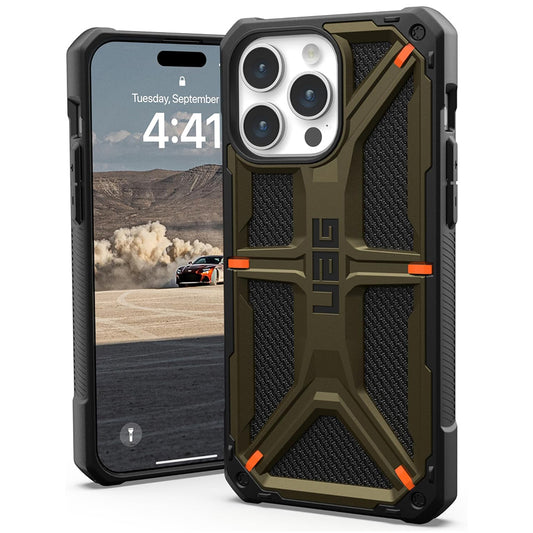 Θήκη για Apple iPhone 15 Pro Max, Urban Armor Gear, Monarch Kevlar, Πράσινο