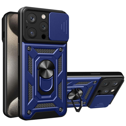 Θήκη για Apple iPhone 15 Pro, Techsuit, CamShield, Μπλε