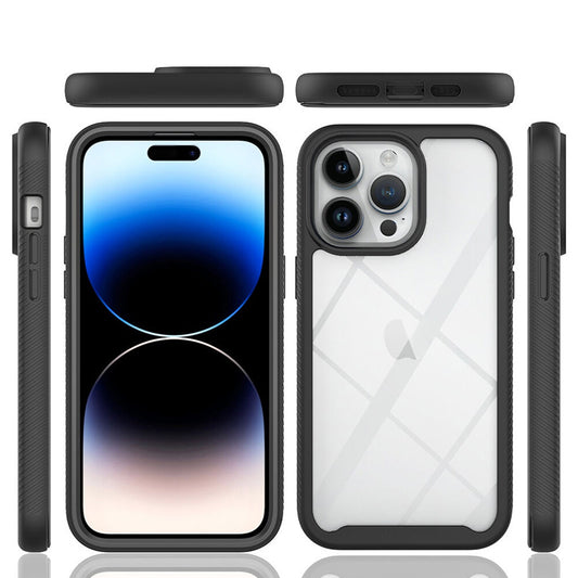 Θήκη για Apple iPhone 15 Pro, Techsuit, Defense360 Pro, Μαύρη