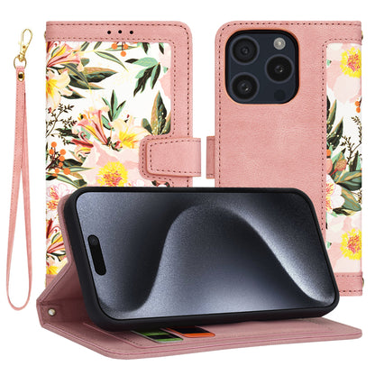 Θήκη για Apple iPhone 15 Pro, Techsuit, FlipCraft, Ροζ