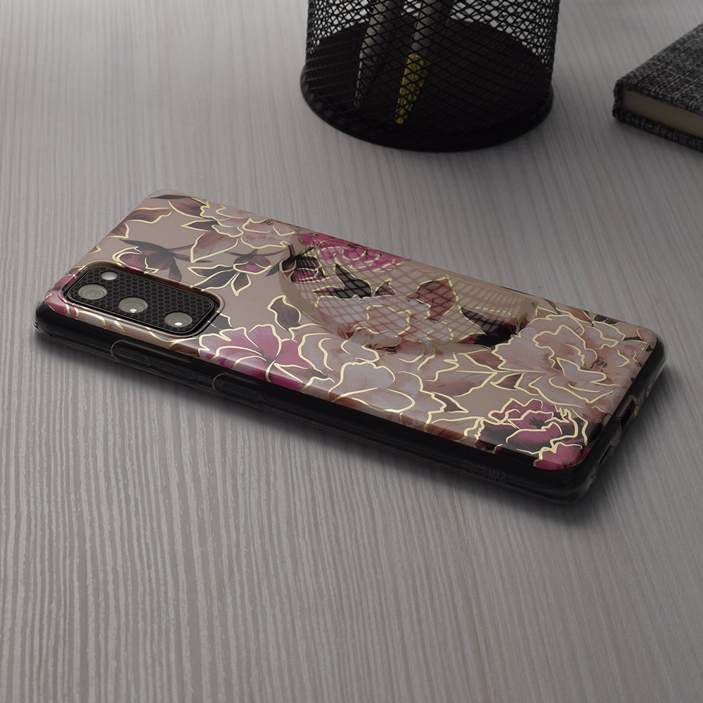 Θήκη για Apple iPhone 15 Pro, Techsuit, Marble, Μπεζ