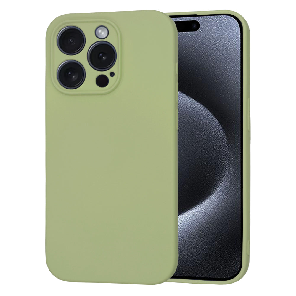 Θήκη για Apple iPhone 15 Pro, Techsuit, SoftFlex, Matcha