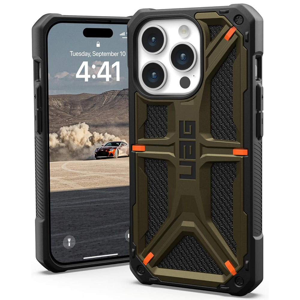 Θήκη για Apple iPhone 15 Pro, Urban Armor Gear, Monarch Kevlar, Πράσινο