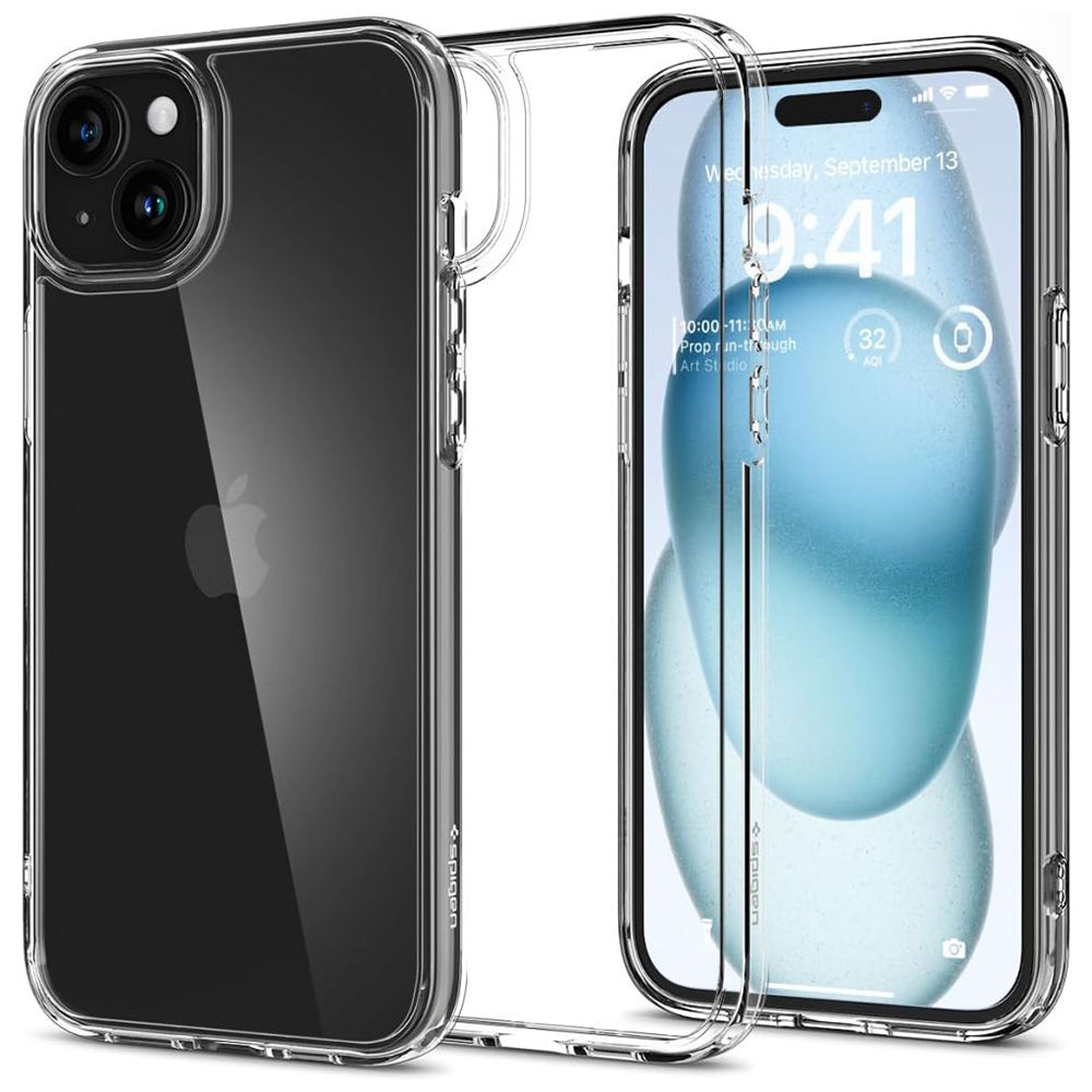 Θήκη για Apple iPhone 15, Spigen, Ultra Hybrid, Διαφανής ACS06793