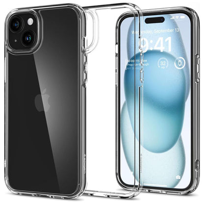 Θήκη για Apple iPhone 15, Spigen, Ultra Hybrid, Διαφανής ACS06793