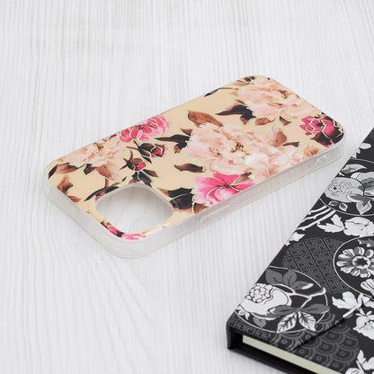 Θήκη για Apple iPhone 15, Techsuit, Marble, Μπεζ