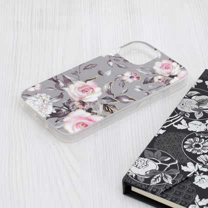 Θήκη για Apple iPhone 15, Techsuit, Marble, Γκρι