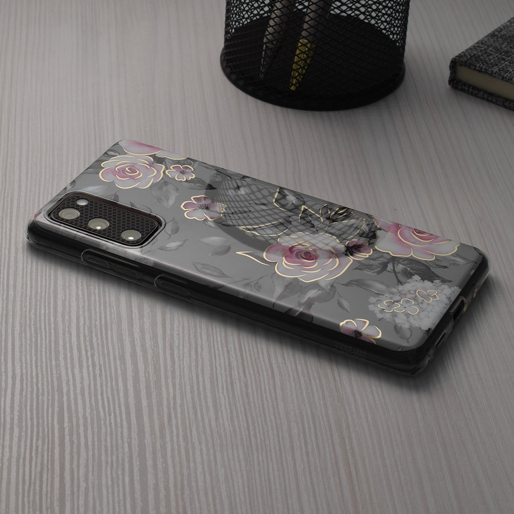 Θήκη για Apple iPhone 15, Techsuit, Marble, Γκρι