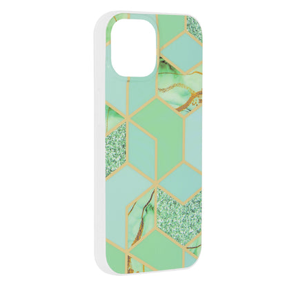 Θήκη για Apple iPhone 15, Techsuit, Marble, Πράσινο