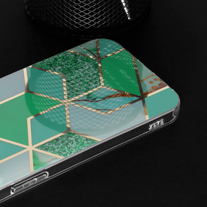 Θήκη για Apple iPhone 15, Techsuit, Marble, Πράσινο