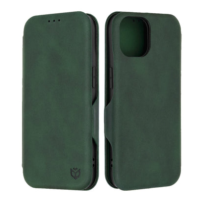 Θήκη για Apple iPhone 15, Techsuit, Safe Wallet Plus, Πράσινο