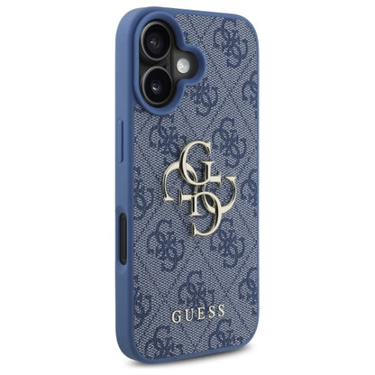 Θήκη για Apple iPhone 16, Guess, 4G Big Logo, Μπλε