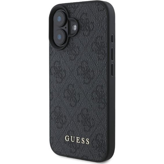 Θήκη για Apple iPhone 16, Guess, 4G Classic, Μαύρη