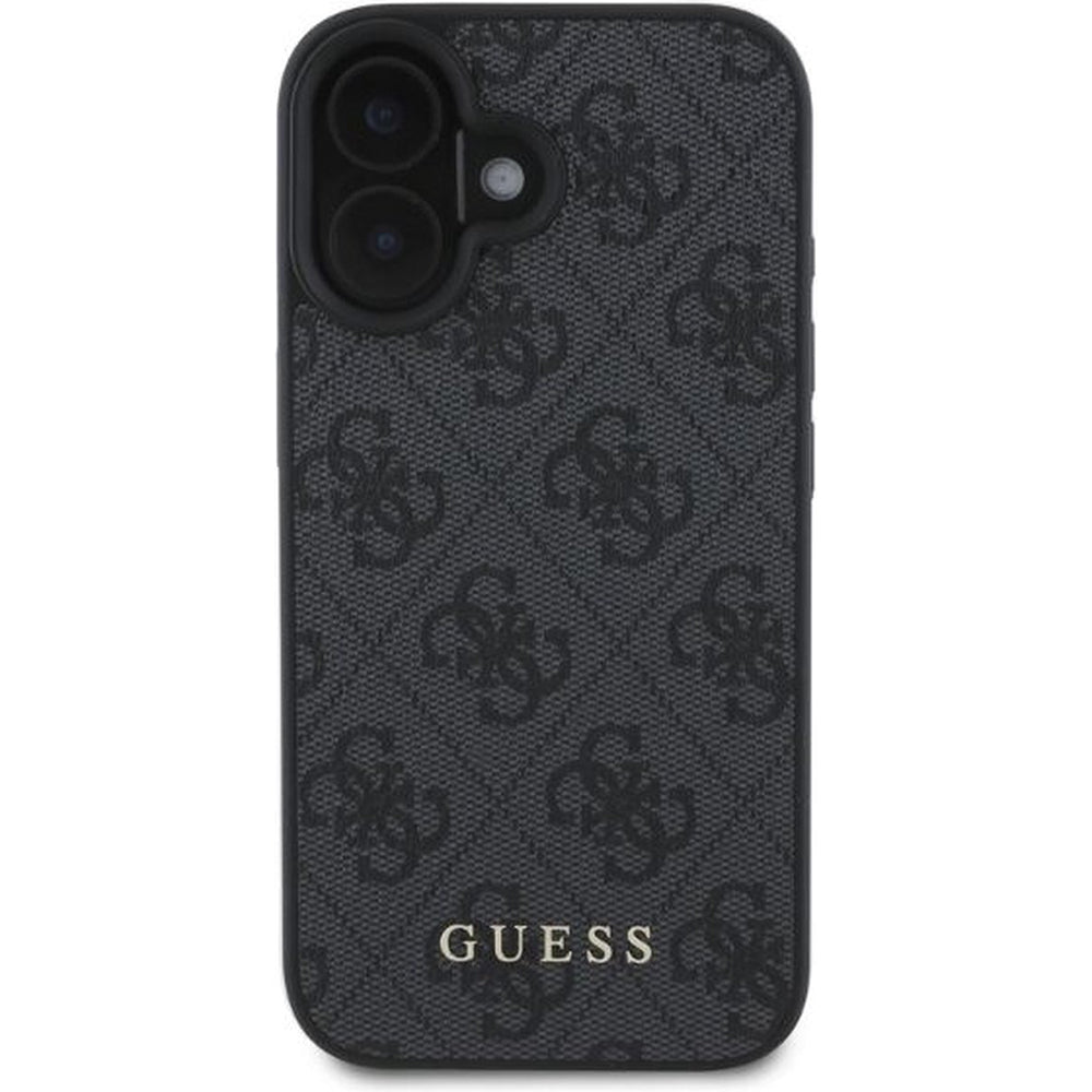 Θήκη για Apple iPhone 16, Guess, 4G Classic, Μαύρη