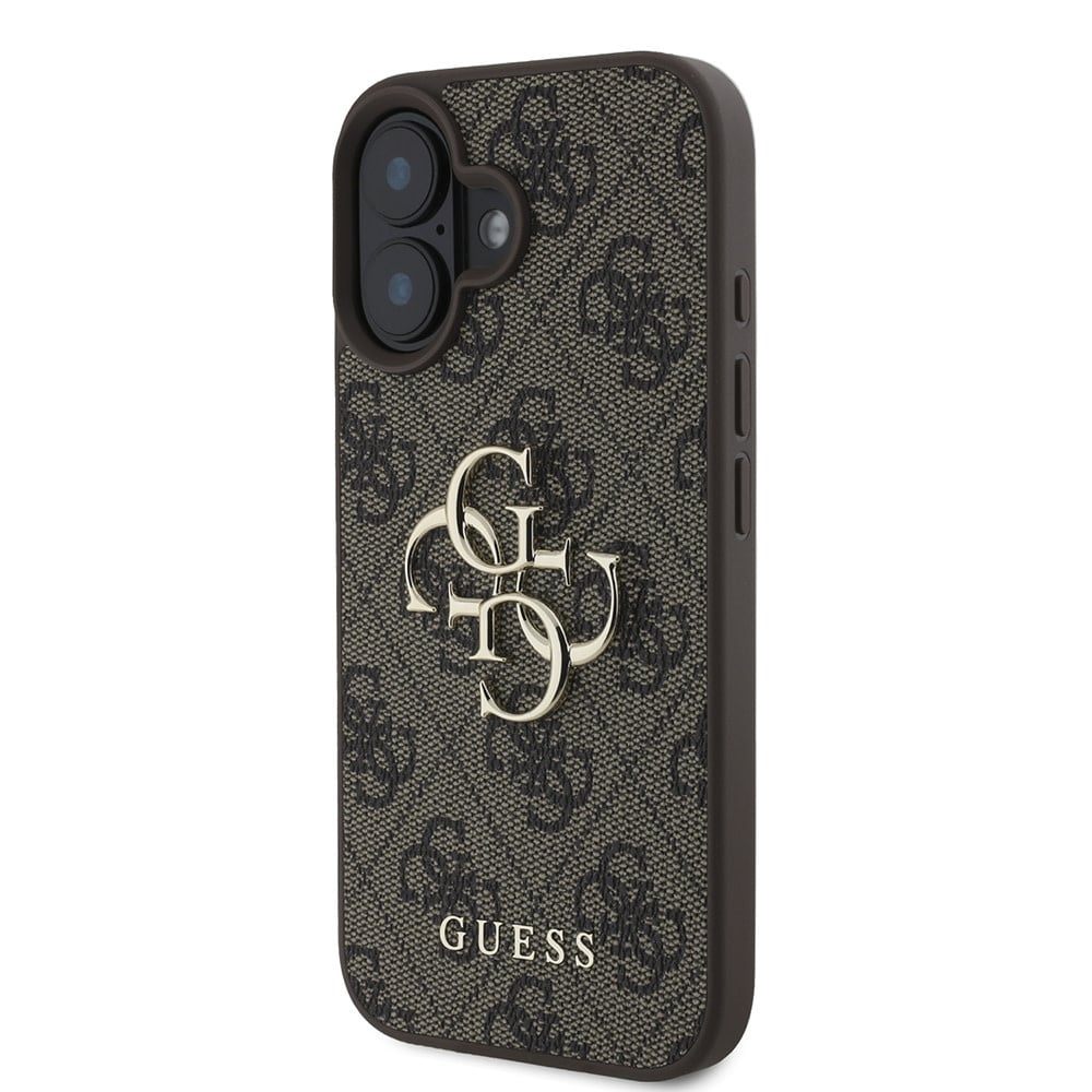 Θήκη για Apple iPhone 16 Plus, Guess, 4G Big Logo, Καφέ