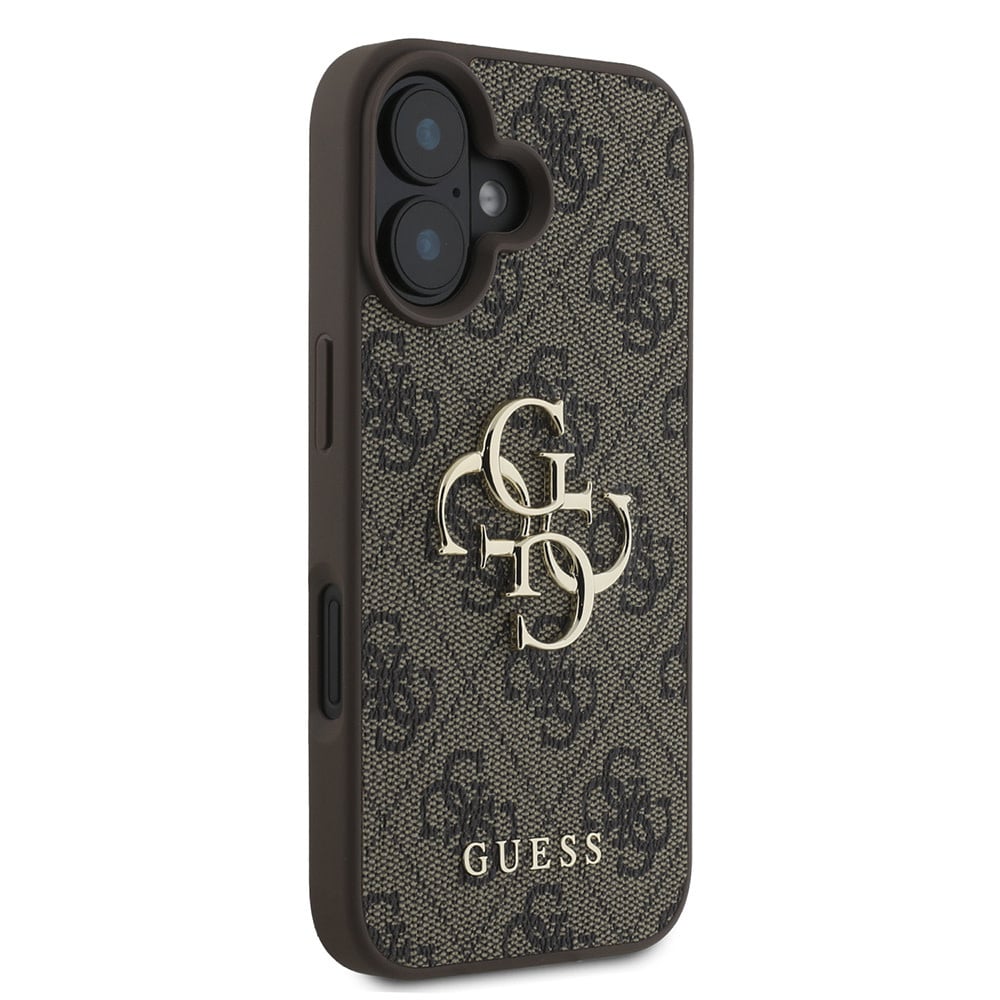 Θήκη για Apple iPhone 16 Plus, Guess, 4G Big Logo, Καφέ