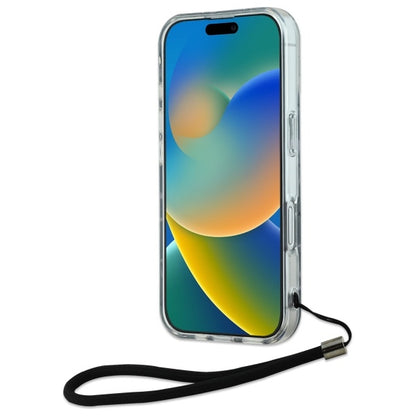 Θήκη για Apple iPhone 16 Plus, Karl Lagerfeld, Zebra with Cord Strap, Μωβ