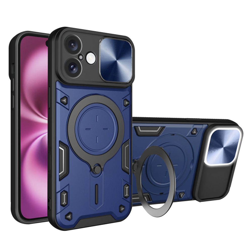 Θήκη για Apple iPhone 16 Plus, Techsuit, CamGuard Pro, Μπλε