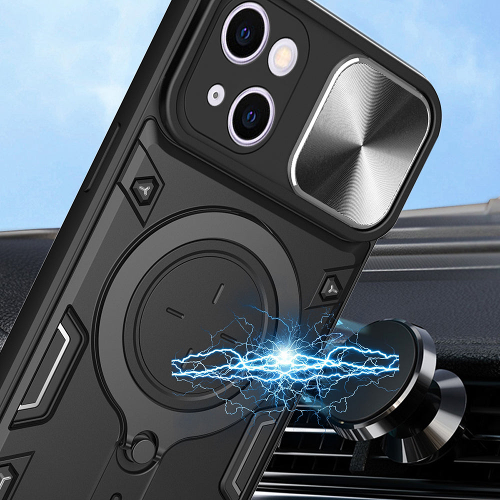 Θήκη για Apple iPhone 16 Plus, Techsuit, CamGuard Pro, Μπλε