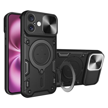 Θήκη για Apple iPhone 16 Plus, Techsuit, CamGuard Pro, Μαύρη