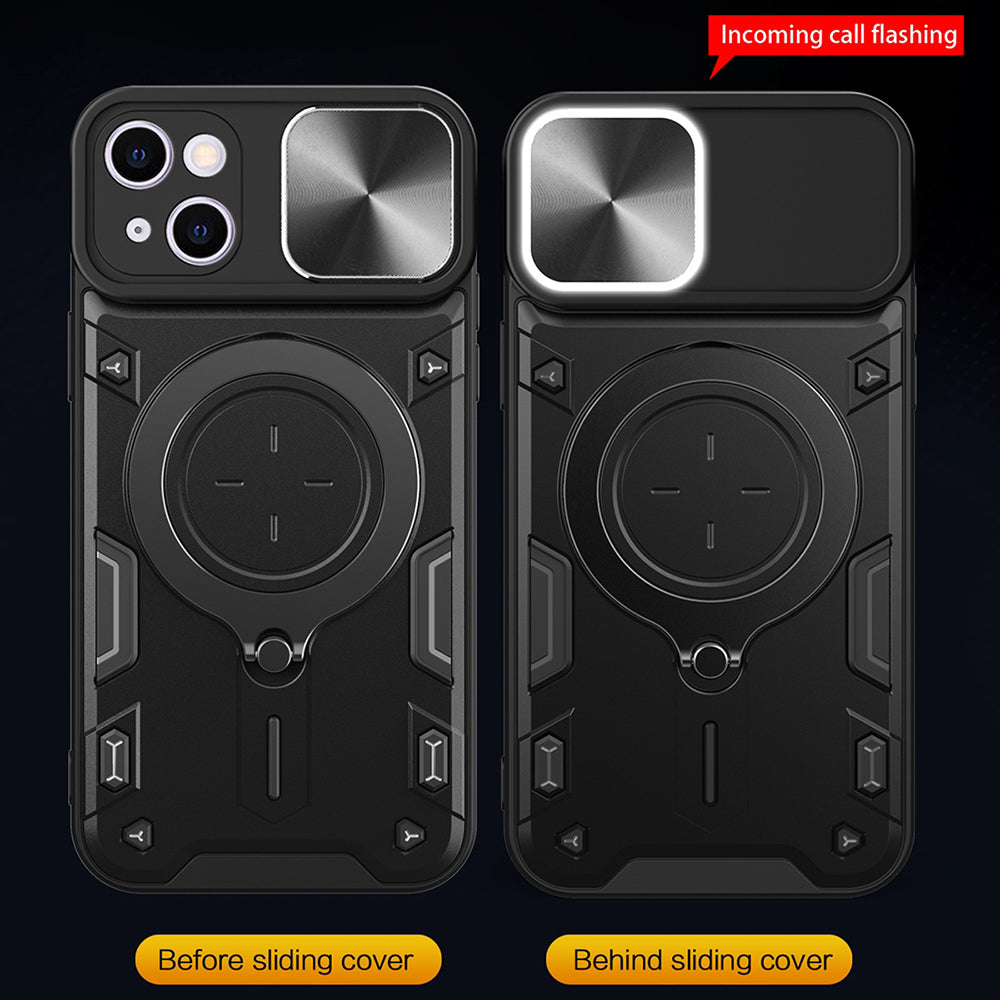 Θήκη για Apple iPhone 16 Plus, Techsuit, CamGuard Pro, Ροζ Χρυσό