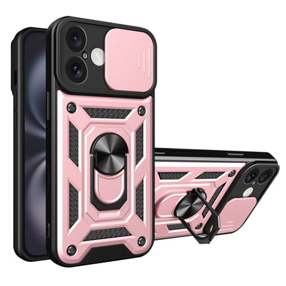 Θήκη για Apple iPhone 16 Plus, Techsuit, CamShield, Ροζ