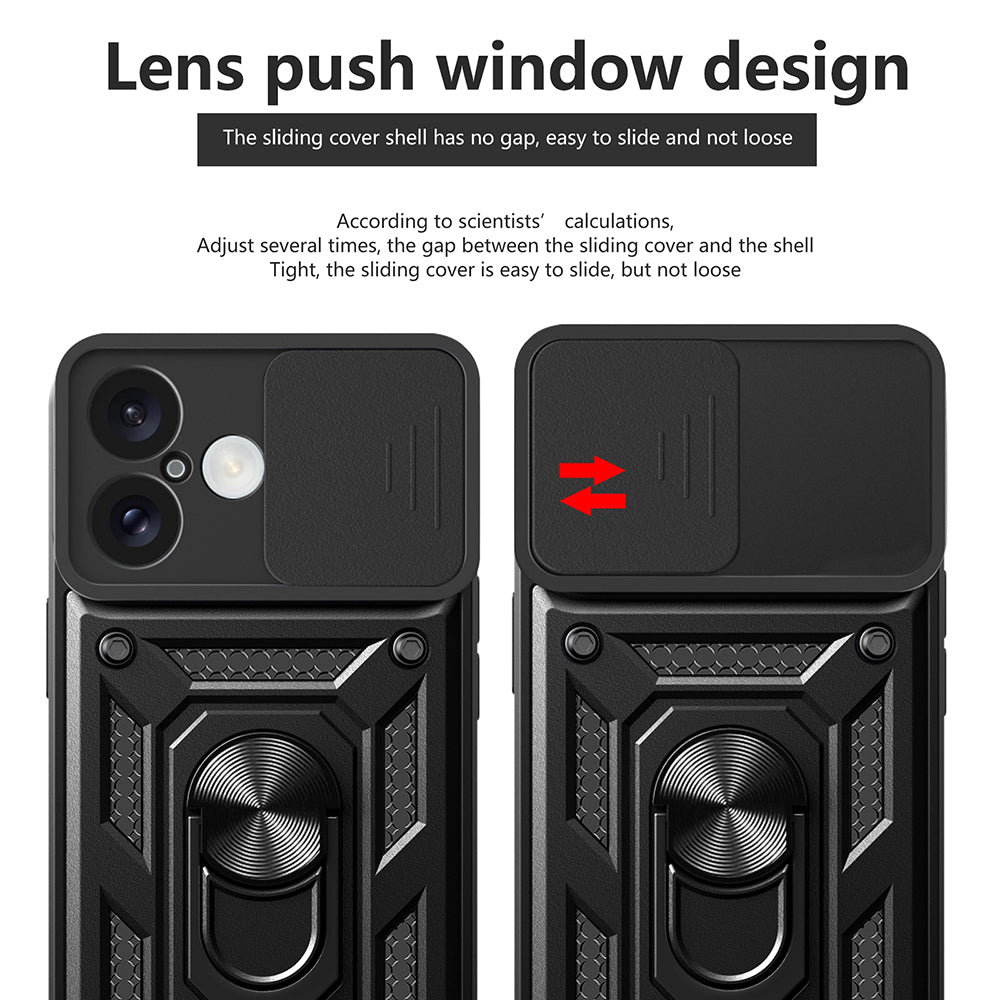 Θήκη για Apple iPhone 16 Plus, Techsuit, CamShield, Ροζ
