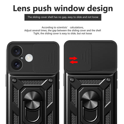 Θήκη για Apple iPhone 16 Plus, Techsuit, CamShield, Ροζ