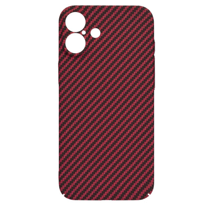 Case for Apple iPhone 16 Plus, Techsuit, Carbonite FiberShell, Red