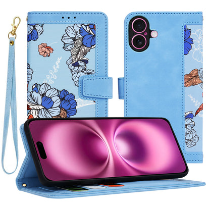 Θήκη για Apple iPhone 16 Plus, Techsuit, FlipCraft, Μπλε