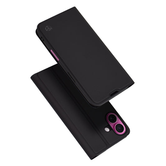 Θήκη για Apple iPhone 16 Plus, Techsuit, Magskin Book, Μαύρη