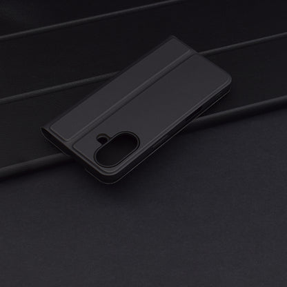 Θήκη για Apple iPhone 16 Plus, Techsuit, Magskin Book, Μαύρη