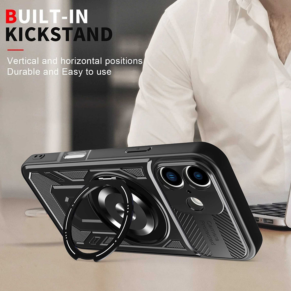 Θήκη για Apple iPhone 16 Plus, Techsuit, RuggedCam, Μπλε