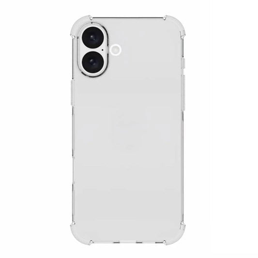 Case for Apple iPhone 16 Plus, Techsuit, Shockproof Clear (Big Lens Hole), Transparent