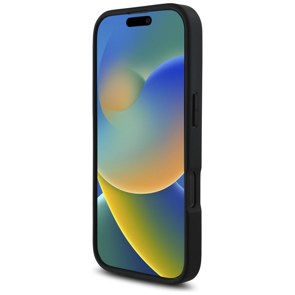 Θήκη για Apple iPhone 16 Pro, Karl Lagerfeld, Grained Cardslots, Μαύρη