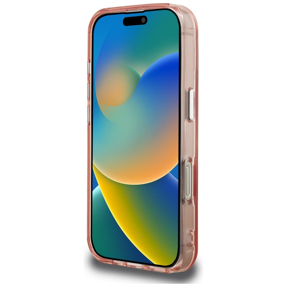 Θήκη για Apple iPhone 16 Pro, Karl Lagerfeld, IML Aquarelle Logo Choupette, Ροζ