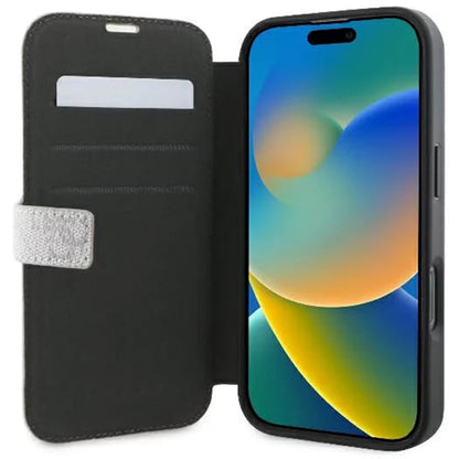 Θήκη για Apple iPhone 16 Pro Max, Guess, 4G Book, Ροζ