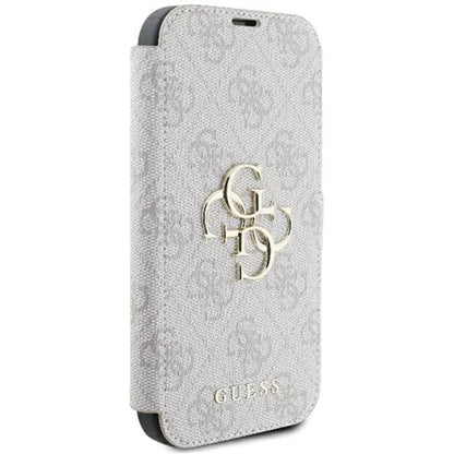 Θήκη για Apple iPhone 16 Pro Max, Guess, 4G Book, Ροζ