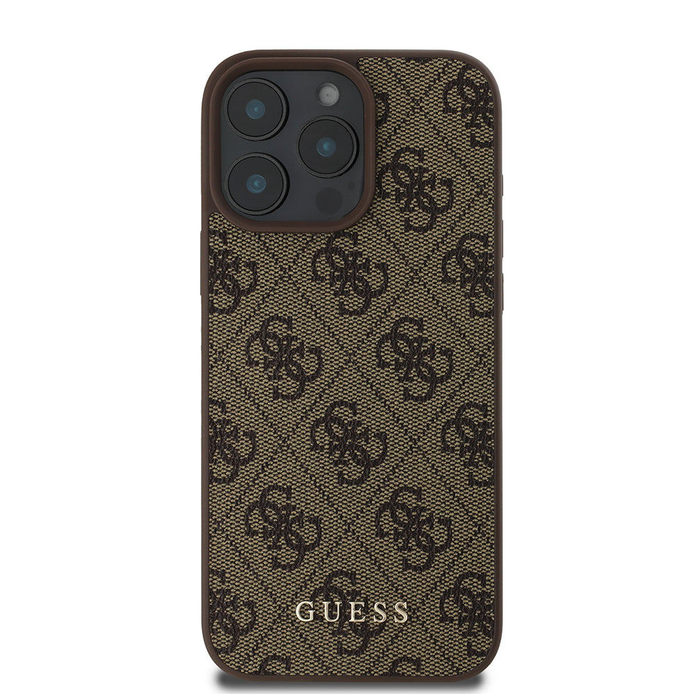 Θήκη για Apple iPhone 16 Pro Max, Guess, 4G Classic, Μαύρη