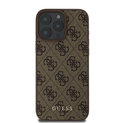 Θήκη για Apple iPhone 16 Pro Max, Guess, 4G Classic, Μαύρη