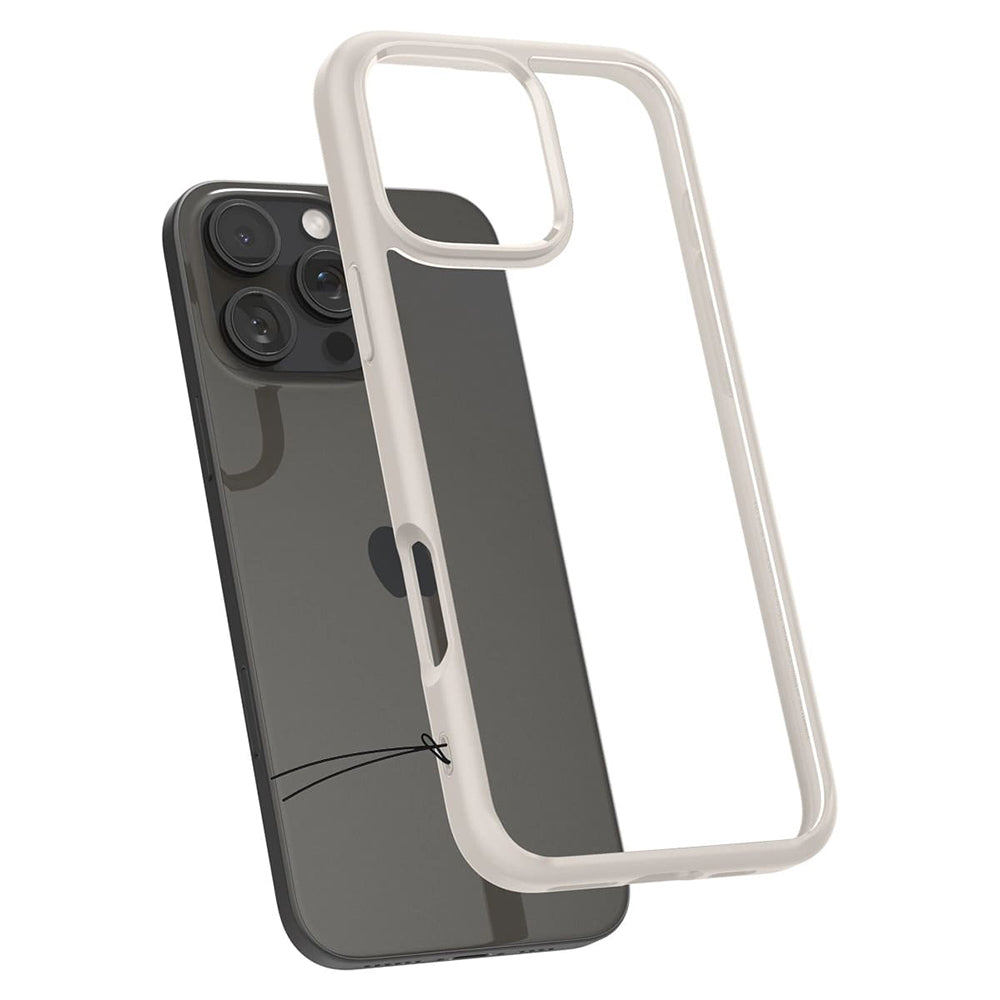 Θήκη για Apple iPhone 16 Pro Max, Spigen, Ultra Hybrid, Μπεζ ACS08385
