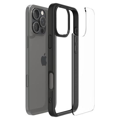 Θήκη για Apple iPhone 16 Pro Max, Spigen, Ultra Hybrid, Ματ Μαύρο ACS07996