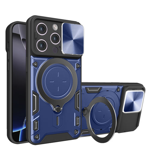 Θήκη για Apple iPhone 16 Pro Max, Techsuit, CamGuard Pro, Μπλε